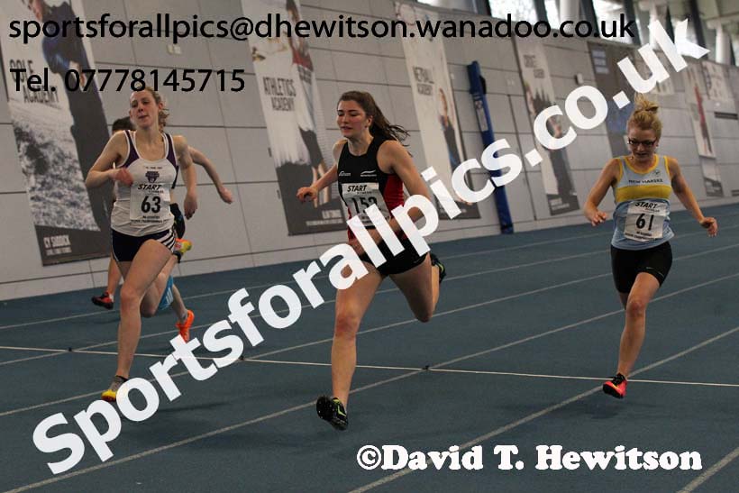 60 metres, North Eastern Indoor Champs. Photo: David T. Hewitson/Sports for All Pics